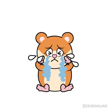 crying hamster